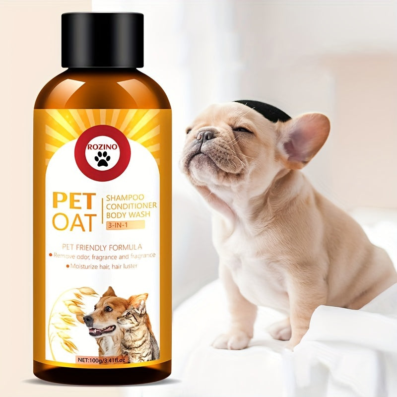 Shampoing Chien Chat 3 en 1 - Avoine Parfum Frais