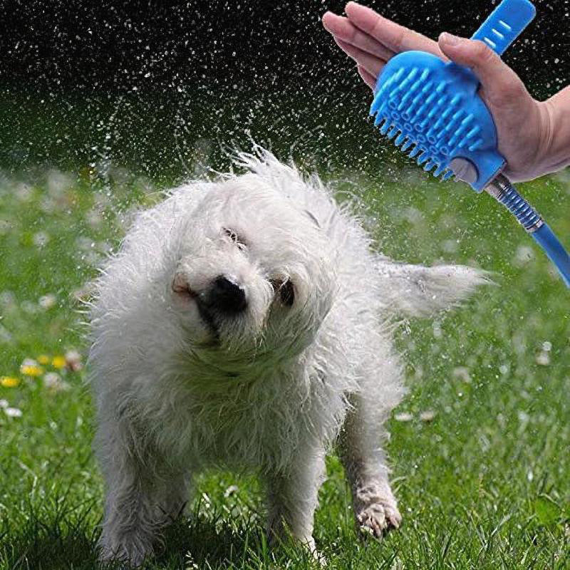 Nouveaux outils de nettoyage pour animaux de compagnie Massage pour animaux de compagnie bain brosse de bain bain pour animaux de compagnie brosse de bain chat et chien brosse de bain