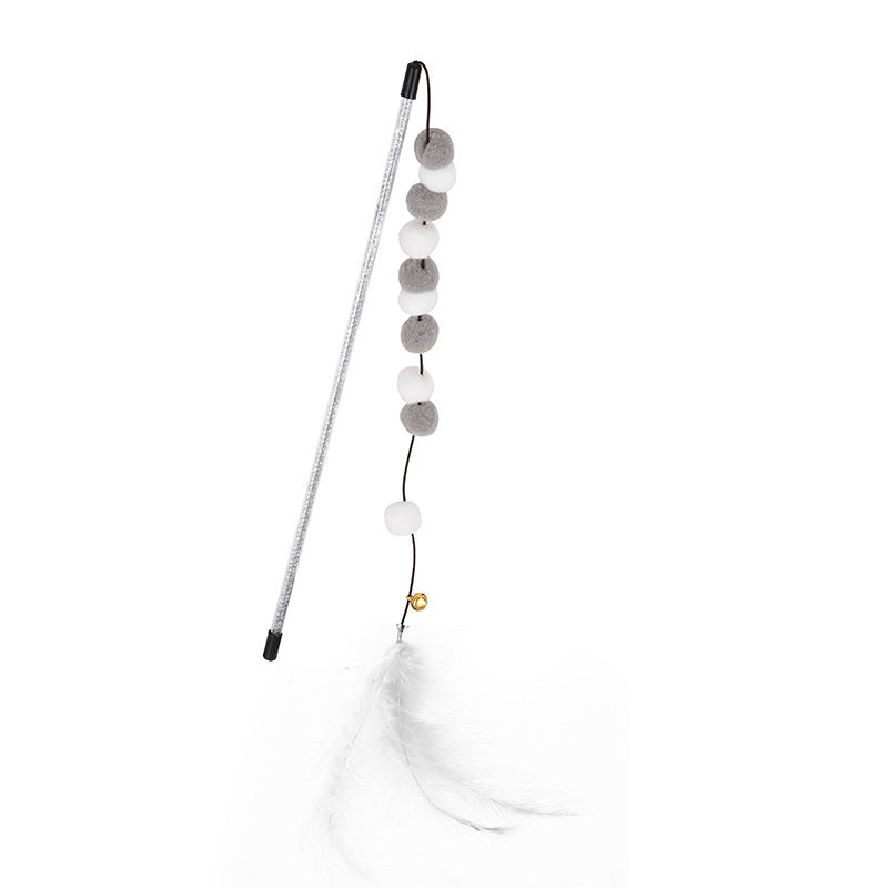 Boule de poils, ficelle, bâton de chat taquin, jouets interactifs pour chat