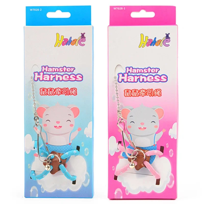 Harnais et laisse pour Hamster, rat ou autres petits rongeurs