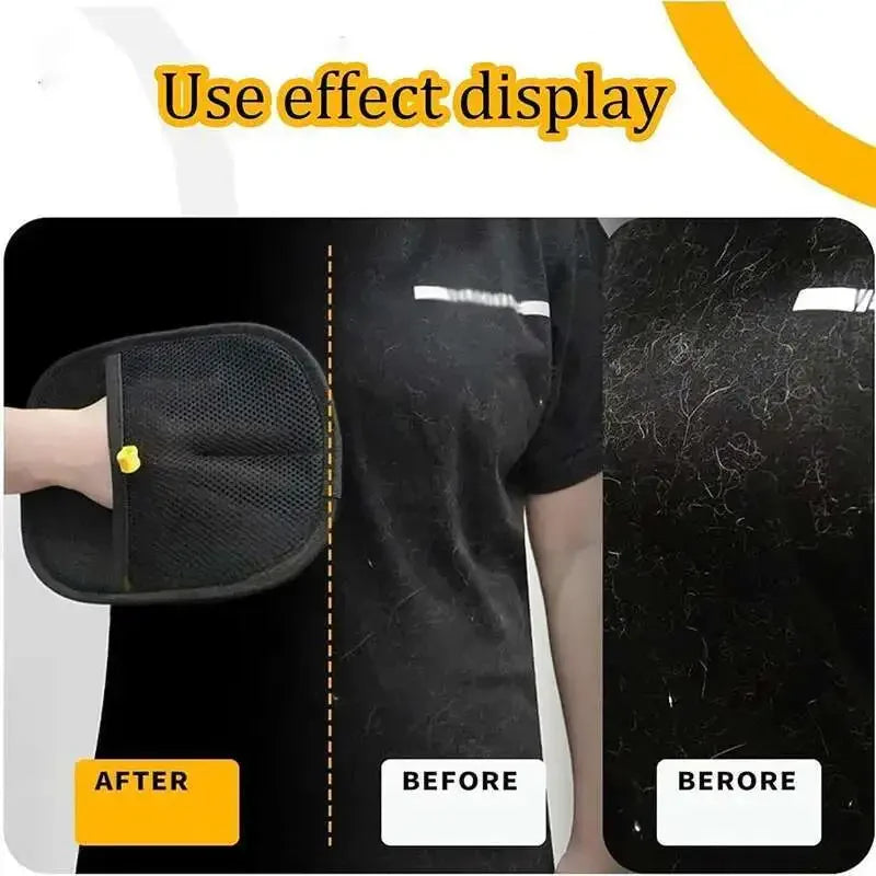 Gant Brosse Anti-Poils Chien Chat - Toilettage