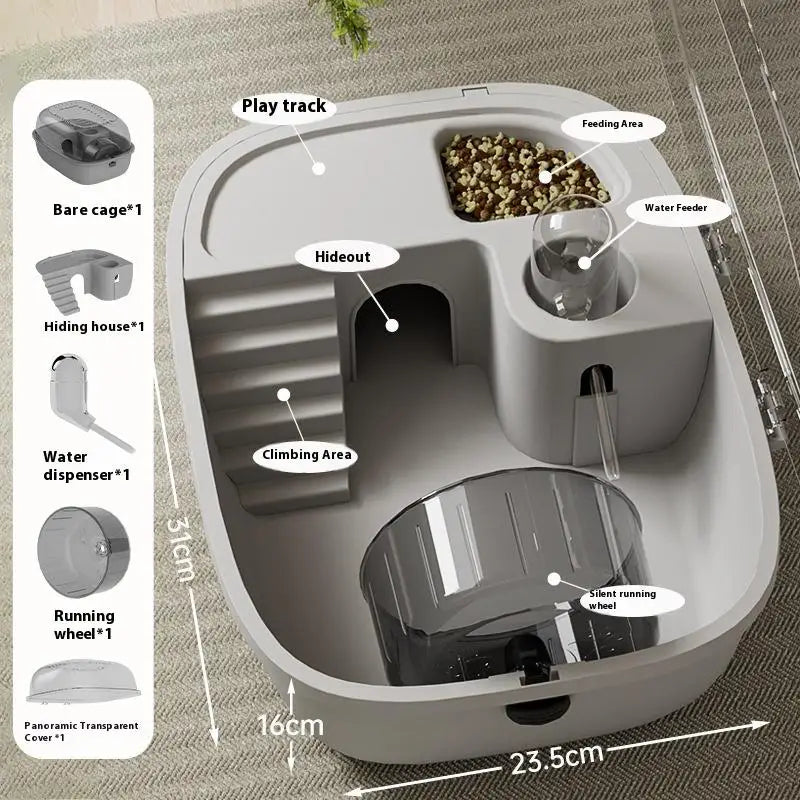 Cage complete hamster ou autres