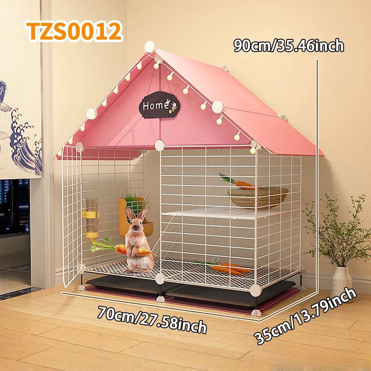 Cage à lapin cochon d'inde ou autres