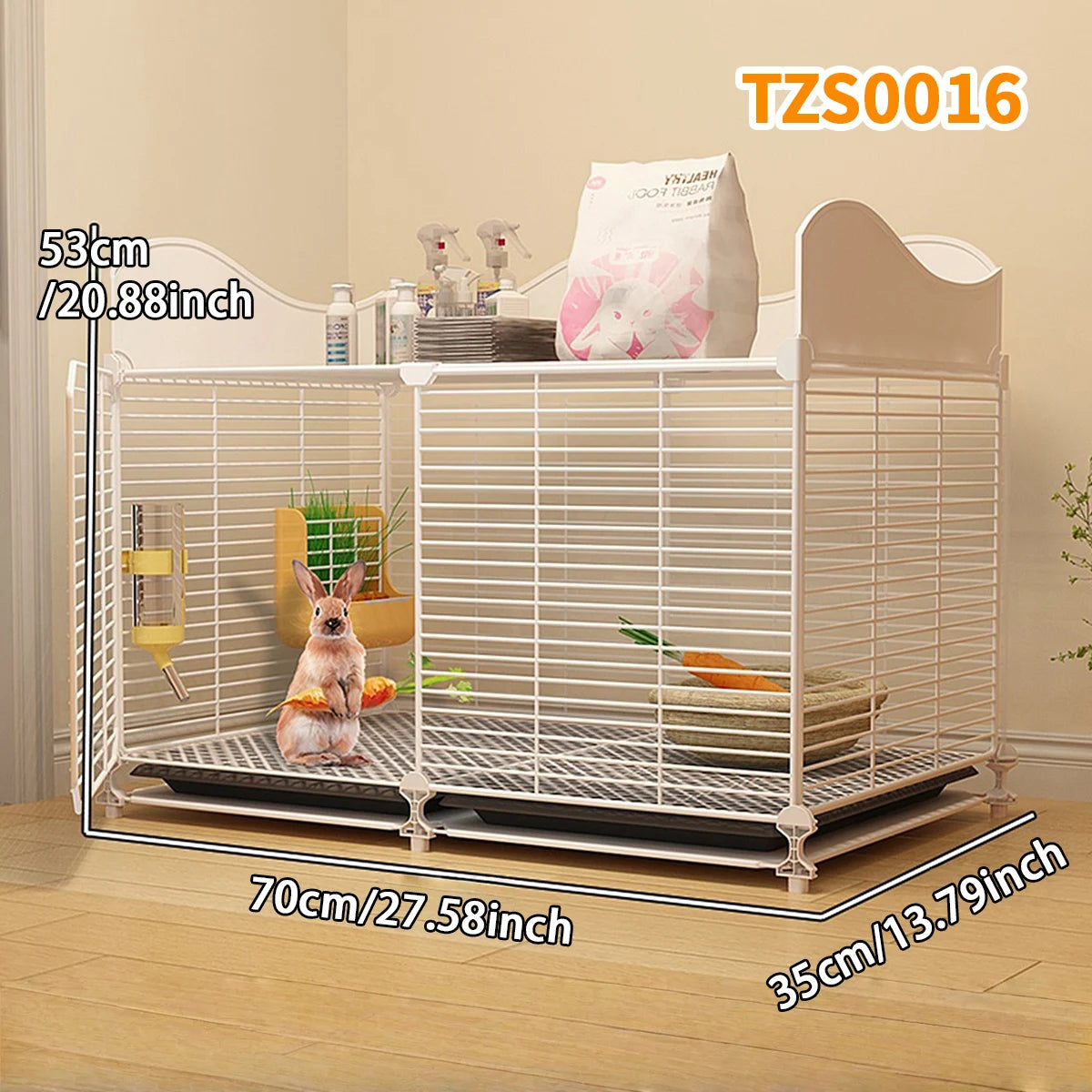 Cage à lapin cochon d'inde ou autres