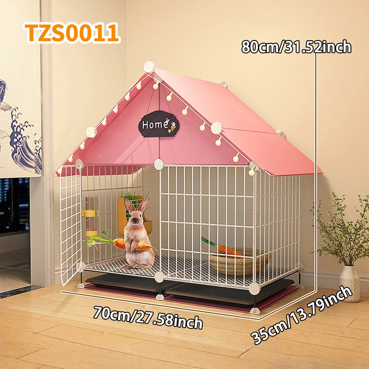 Cage à lapin cochon d'inde ou autres