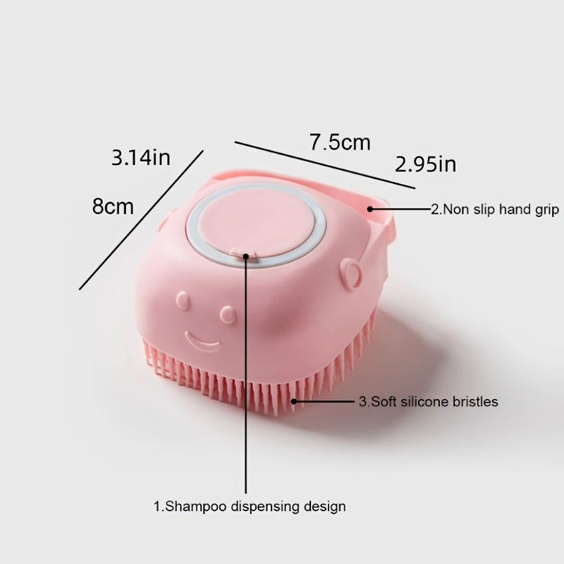 Brosse Shampoing Chien - Massage Bain Silicone