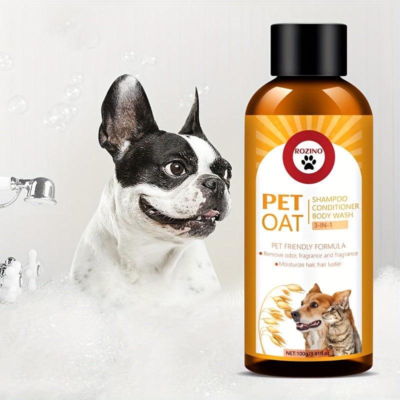 Shampoing Chien Chat 3 en 1 - Avoine Parfum Frais